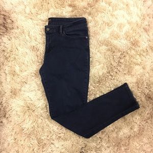Levi’s Modern Rise Skinny Blue Jeans
